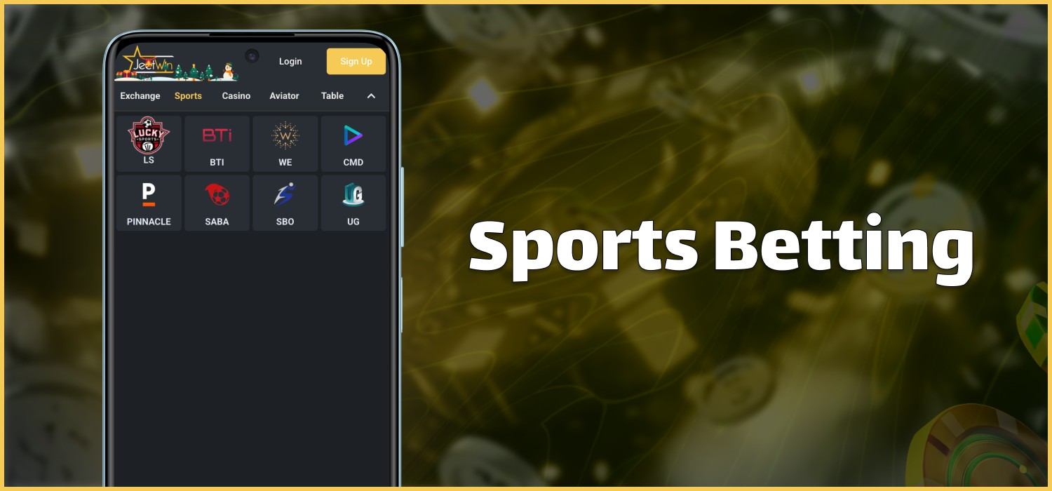 betting on sports at online platform casino