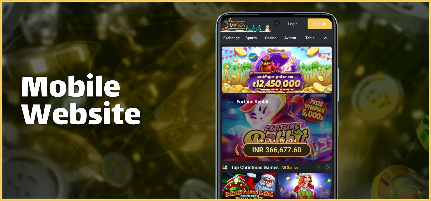 mobile version of jeetwin casino